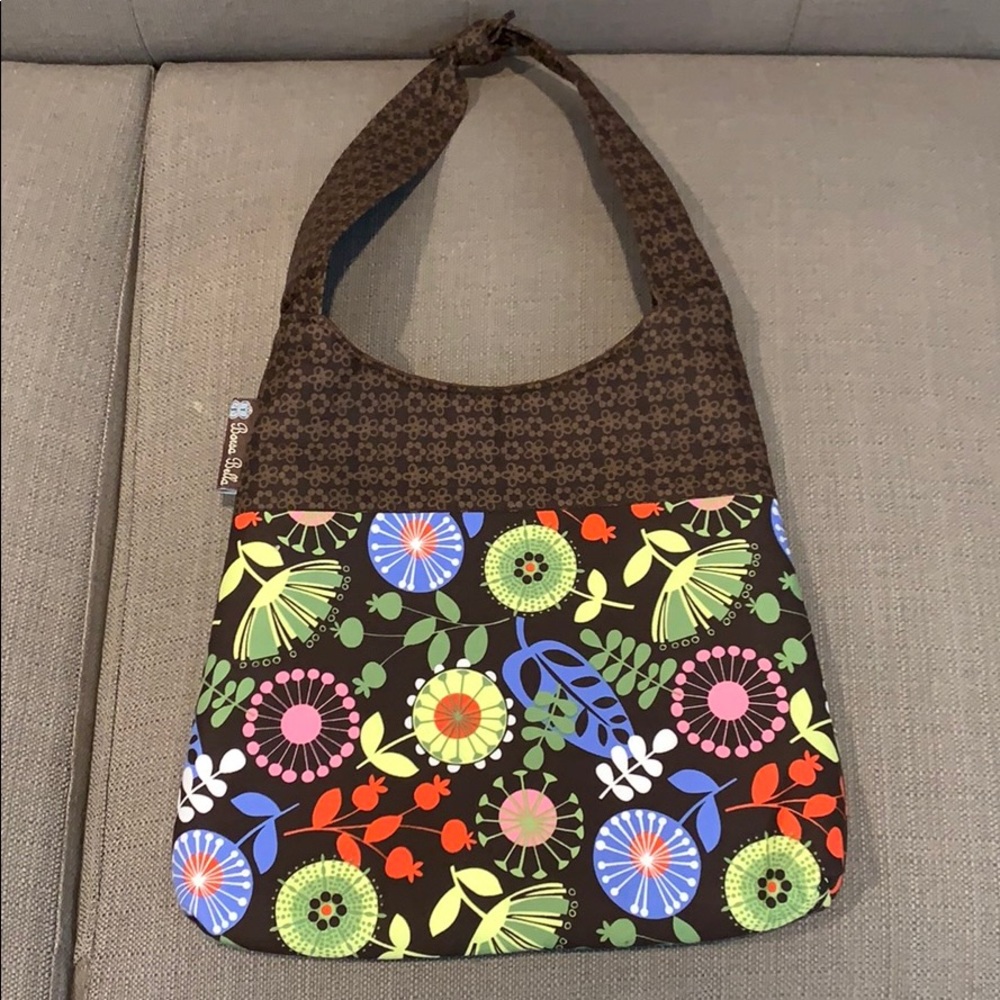 Borsa Bella Floral Shoulder Bag NWOT